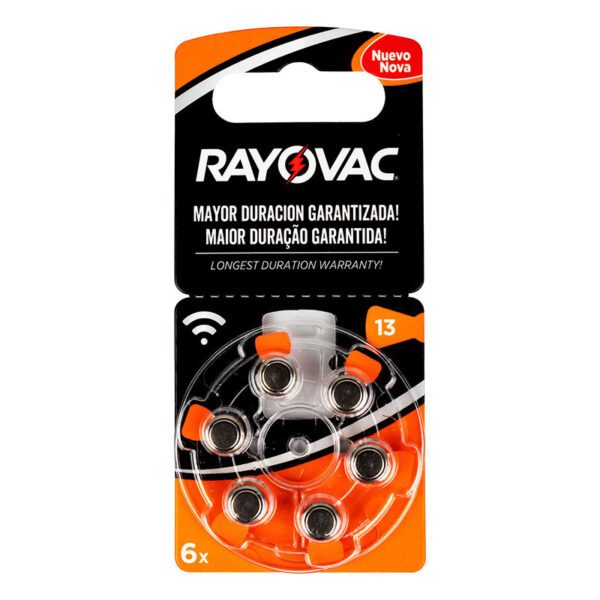 Pila Audición Rayovac Tamaño 13 X 6 Unidades - Imagen 2