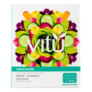 Crema Vitu Gel Contorno De Ojos 10 Sobres 10 Ml