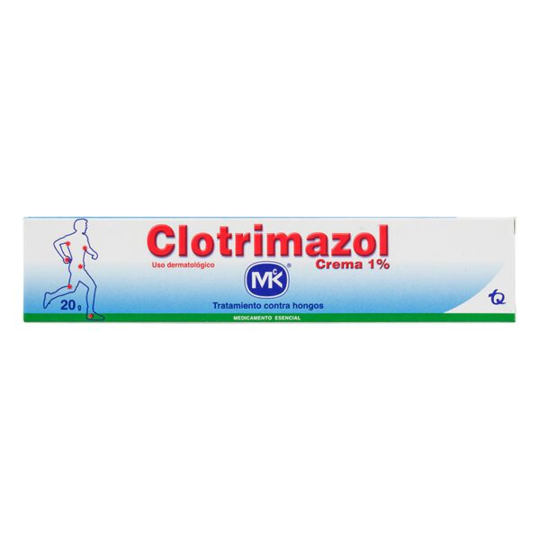 Clotrimazol 1% Crema Tópica 20 Gr Mk