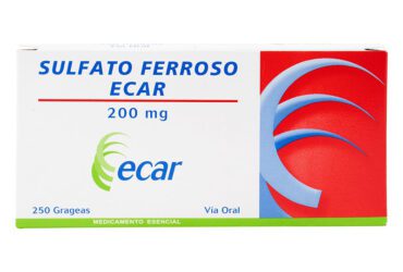 Sulfato Ferroso 200 Mg 250 Grageas Ec