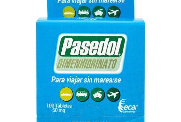 Pasedol 50 Mg 100 Tabletas