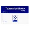 Trazodona 50 Mg 250 Tabletas Rc