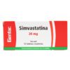 Simvastatina 20 Mg 10 Tabletas Gf - Imagen 2