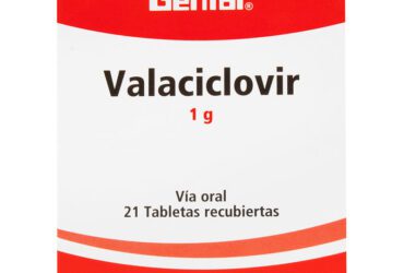 Valaciclovir 1 Gr 21 Tabletas Gf(3%+)