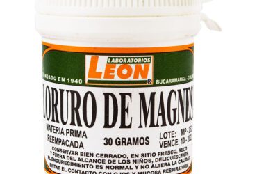 Cloruro De Magnesio 30 Gr Leon