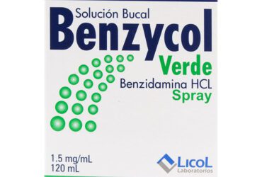 Benzycol Spray Verde 120 Ml