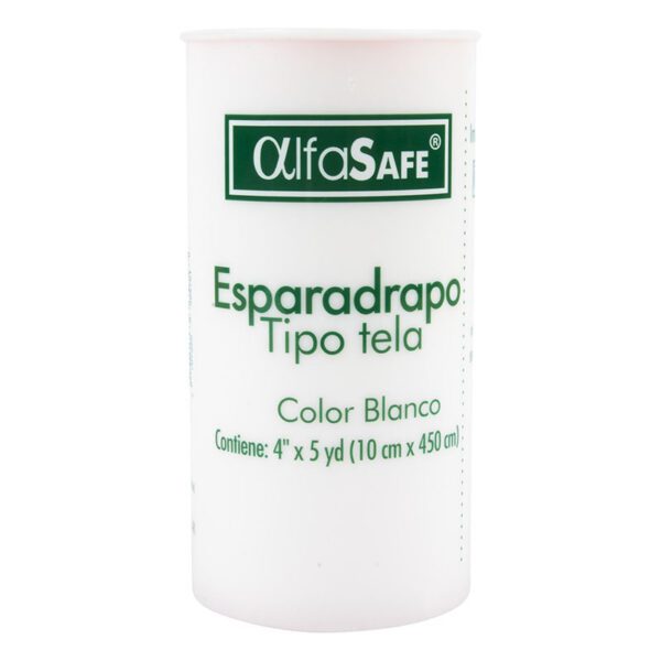 Esparadrapo Tela Alfa Blanco 4X5 Yardas - Imagen 2