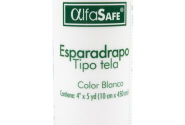 Esparadrapo Tela Alfa Blanco 4X5 Yardas