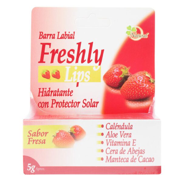 Protector Labial Freshly Lips Fresa 5 Gramos - Imagen 2