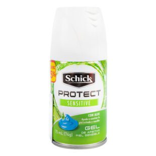 Gel Schick Sensitive Áloe 75 Ml Ahorra 25%