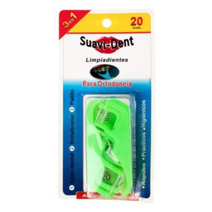 Limpiadientes Suavident Ortodoncia 20 Unidades