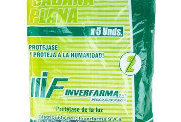 Sabana Plana 5 Unds Inverfarma