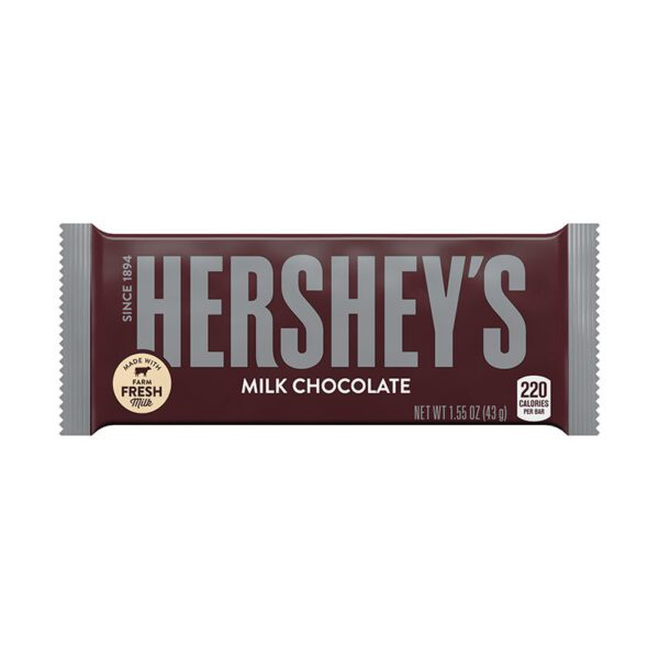 Chocolatina Hershey'S Milk 43 Gr 12 Unidades - Imagen 2