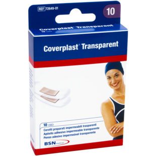 Curas Coverplast Transparentes 10 Uds