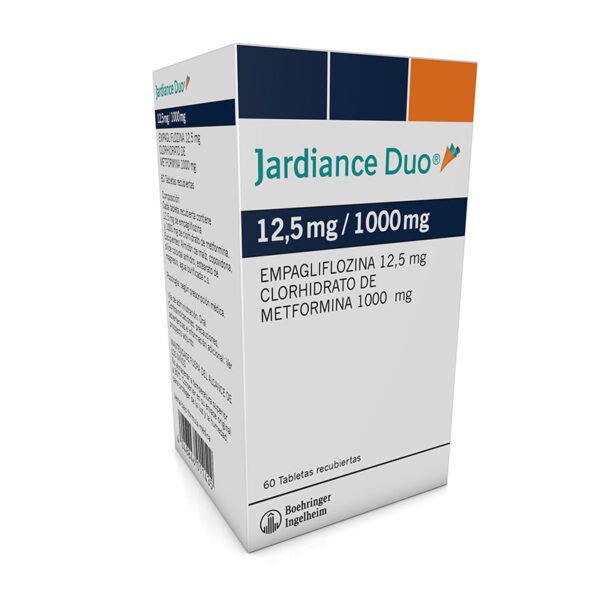 Jardiance Duo 12.5/1000Mg 60 Tabletas (A)(Pae)
