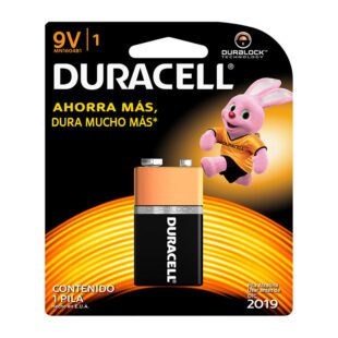 Pila Duracell Cuadrada 9V (Sf)