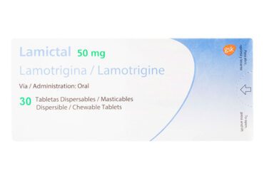 Lamictal Dispersa 50 Mg 30 Tabletas(P)21900(Sc)