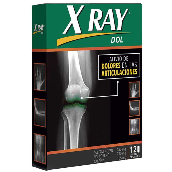 X Ray Dol 12 Tabletas(Sf) - Imagen 2
