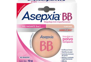 Polvo Compacto Asepxia Bb Claro Mate(Sf)