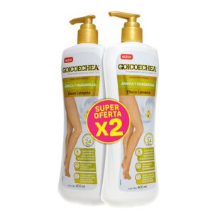 2 Crema Goicoe Arnica Y Manzanilla 400 Ml (Sf)