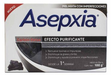 Jabón Asepxia Carbón Detox 100 Gr(Sf)