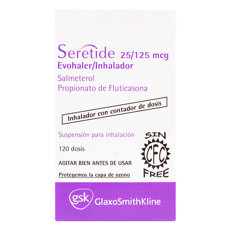 Seretide 25/125 Mg 120 Dosis Evo(3%+)(A)(Pae) - Imagen 2