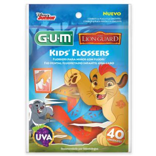 Hilo Dental Gum Flossers Guard De León 40 Unidades