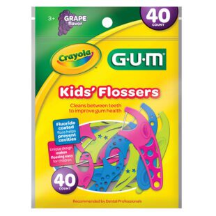 Gum Flosser Crayolo 40 Uds