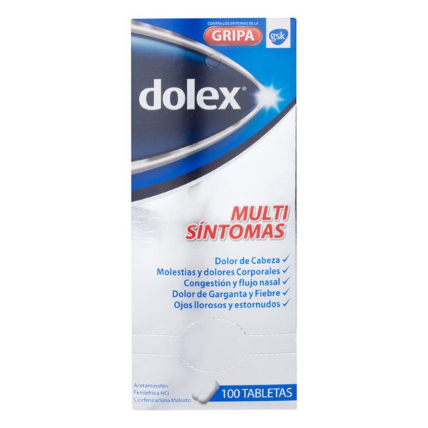 Dolex Gripa 100 Tabletas - Imagen 2
