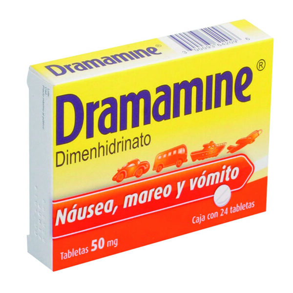 Dramamine 50 Mg 24 Tabletas - Imagen 2