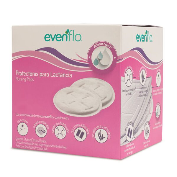 Protectores Lactancia Evenflo 24 Unidades