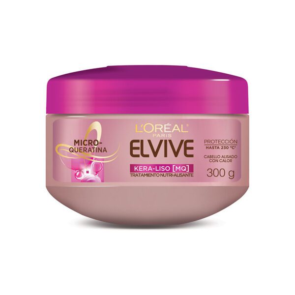 Crema Tratamiento Elvive Kera Liso 300 Gr