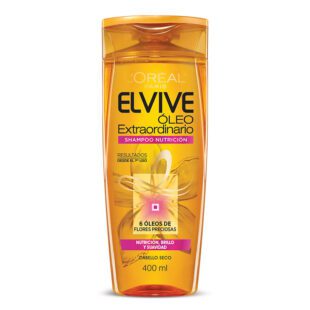 Shampoo Elvive Oleo Extra Nutrición 400 Ml