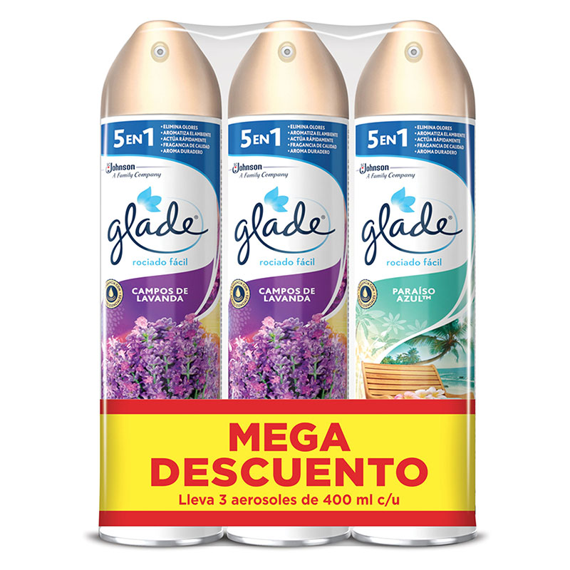 Ambientador Glade 3 Repuesto Aceite Precio Especial - Imagen 2