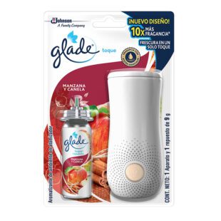 Ambientador Glade Toque Manzana Canela Unidad
