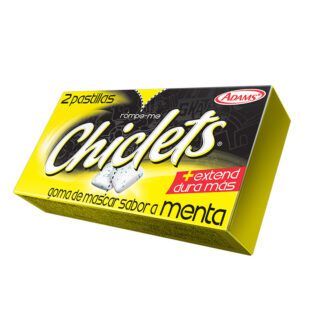 Chicle Adams Menta 100 Unidades