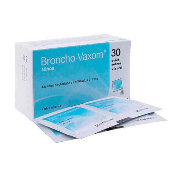 Broncho-Vaxom Niños 30 Sobres (A)(3%+)(Pae) - Imagen 2