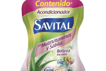 Acondicionador Savital Multivitaminas Sábila 25 Ml 20 Sobres