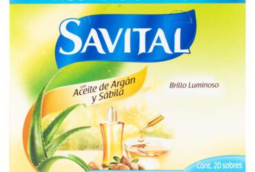 Acondicionador Savital Argán Sábila 25 Ml 20 Sobres