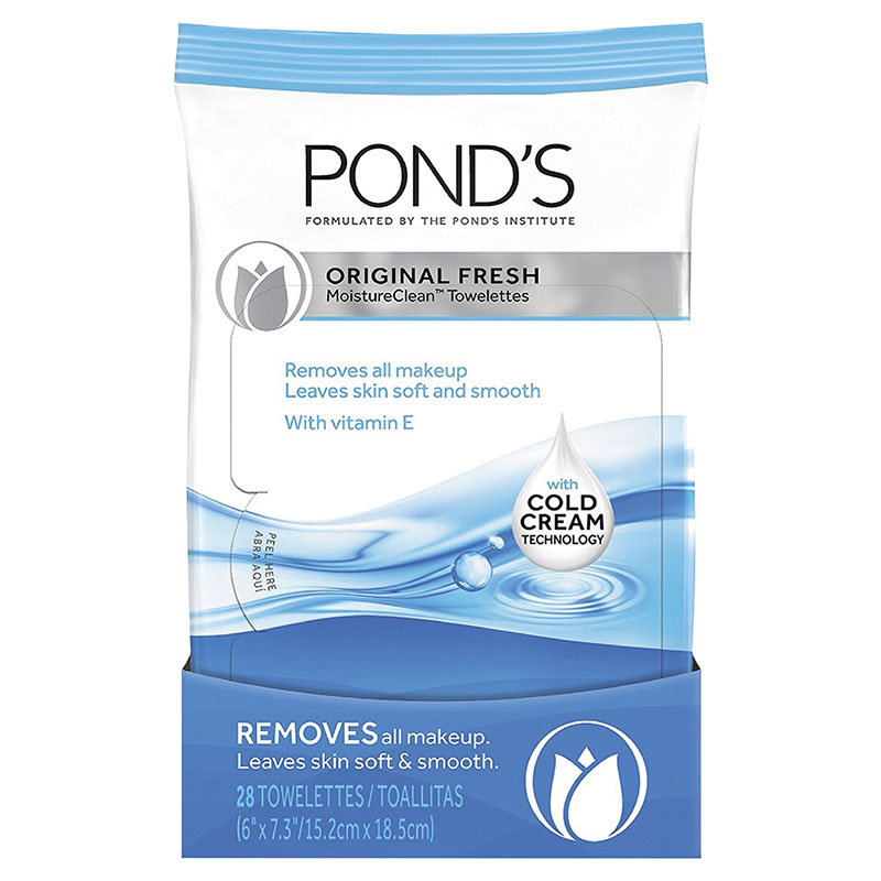 Toalla Desmaquilladora Ponds Original Fresh 28 Unidades - Imagen 2