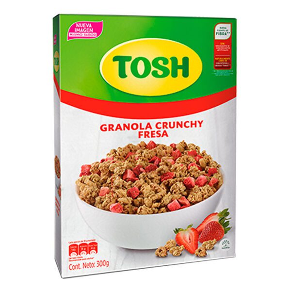 Cereal Granola Tosh Fresas 300 Gr - Imagen 2