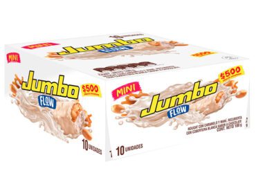Chocolate Jumbo Flow Blanca 18 Gr 10 Unidades