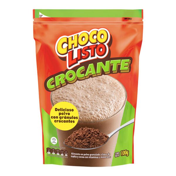 Chocolisto Crocante Pg 100 Gr - Imagen 2