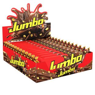Chocolatina Jumbo Maní Grande 12 Unidades 1240
