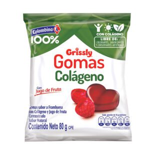 Gomas Grissly Colágeno 80 Gr