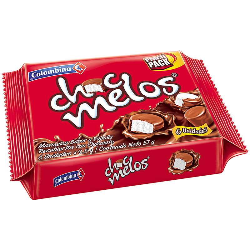 Chocmelos Bandeja 6 Unidades - Imagen 2