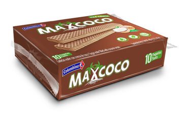 Galleta Max Coco Wafer 10 Unidades