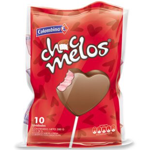 Chocmelos Corazón 10 Unidades