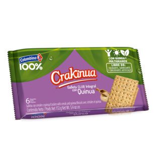 Galleta Crakinua Quinua 6 Unidades