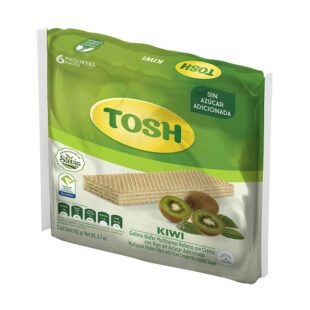 Galleta Tosh Wafer Multicereales Kiwi 6 Unidades